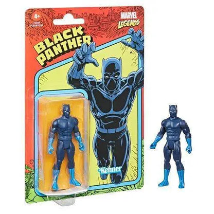 Marvel Legends Retro 375 Collection 3 3/4-Inch Action Figure - Select Figure(s) - Black Panther - Action & Toy Figures