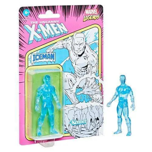 Marvel Legends Retro 375 Collection 3 3/4-Inch Action Figure - Select Figure(s) - Iceman - Action & Toy Figures