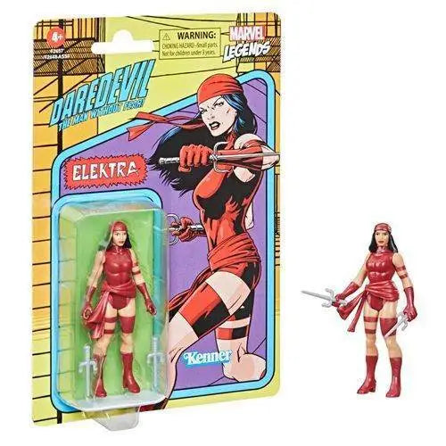 Marvel Legends Retro 375 Collection 3 3/4-Inch Action Figure - Select Figure(s) - Elektra - Action & Toy Figures