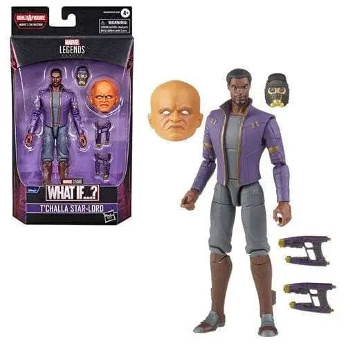 Marvel Legends What If? 6-Inch Action Figure - Select Figure(s) - T’Challa Star-Lord - Action & Toy Figures