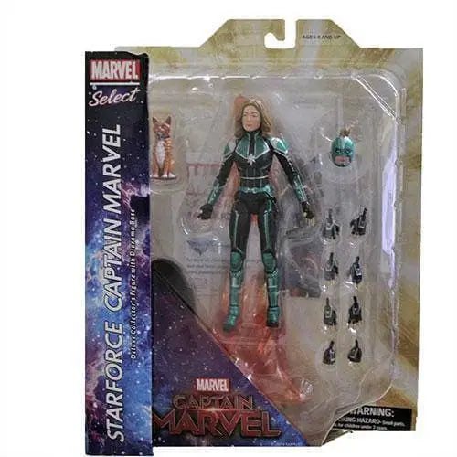Marvel Select Action Figure - Select Figure(s) - Starforce Captain Marvel - Toys & Games