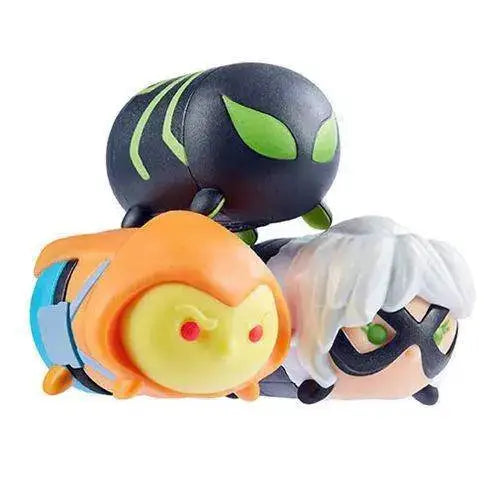 Marvel Tsum Tsum 3-Pack Mini-Figures Series 6: Select Figure(s) - Spider-Man, Black Cat and Hobgoblin - Action Figure