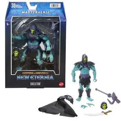 Masters of the Universe Masterverse Revelation Action Figure - Select Figure(s) - Barbarian Skeletor - Action & Toy