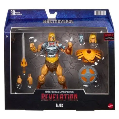 Masters of the Universe Masterverse Revelation Action Figure - Select Figure(s) - Faker - Action & Toy Figures