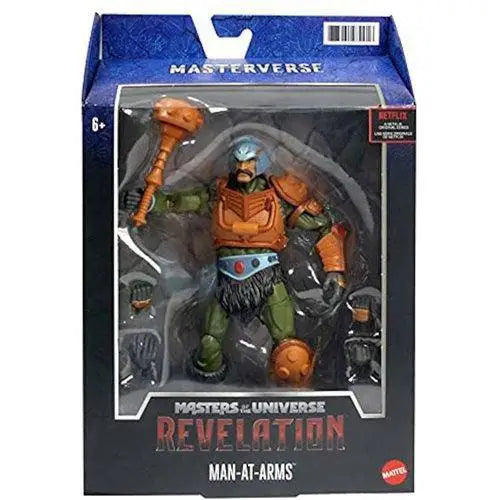 Masters of the Universe Masterverse Revelation Action Figure - Select Figure(s) - Man-At-Arms Classic - Action & Toy