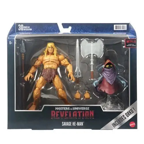 Masters of the Universe Masterverse Revelation Action Figure - Select Figure(s) - Savage He-Man - Action & Toy Figures
