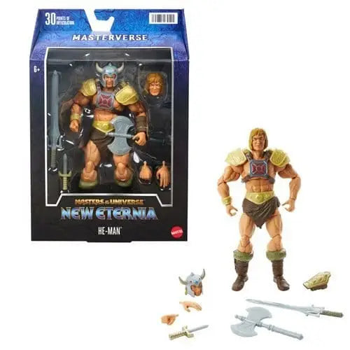 Masters of the Universe Masterverse Revelation Action Figure - Select Figure(s) - Viking He-Man - Action & Toy Figures