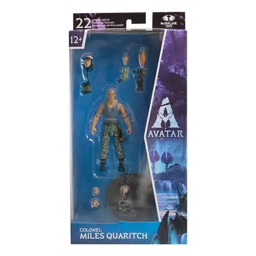 McFarlane Toys Avatar 1 Movie 7-Inch Scale Action Figure - Select Figure(s) - Miles Quatrich - Action & Toy Figures
