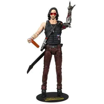 McFarlane Toys Cyberpunk 2077 7-Inch Scale Action Figure - Select Figure(s) - Johnny Silverhand (Series 1) - Action