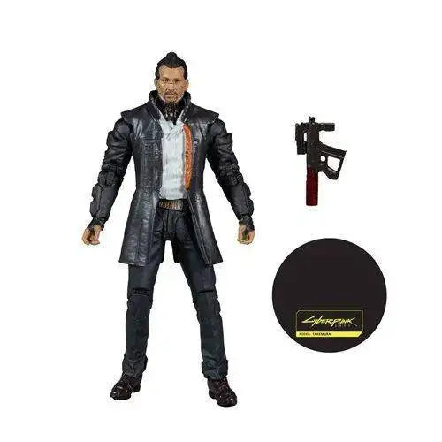 McFarlane Toys Cyberpunk 2077 7-Inch Scale Action Figure - Select Figure(s) - Takemura (Series 2) - Action Figure