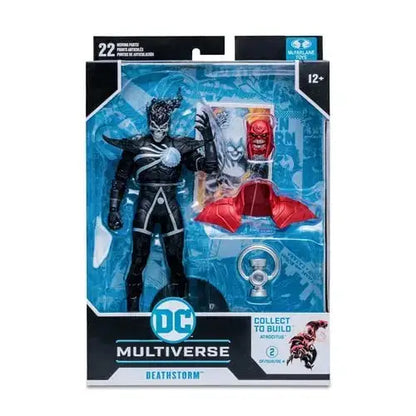 McFarlane Toys DC Build-A Wave 8 Blackest Night 7-Inch Scale Action Figure - Select Figure(s) - Deathstorm - Action &
