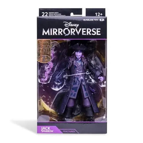McFarlane Toys Disney Mirrorverse 7-Inch Action Figure - Select Figure(s) - Jack Sparrow Fractured - Action & Toy