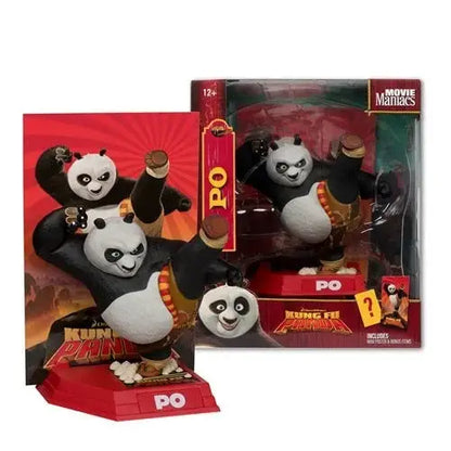 McFarlane Toys Movie Maniacs Limited Edition 6-Inch Scale Posed Figure - Select Figure(s) - Po - Kung Fu Panda - Action
