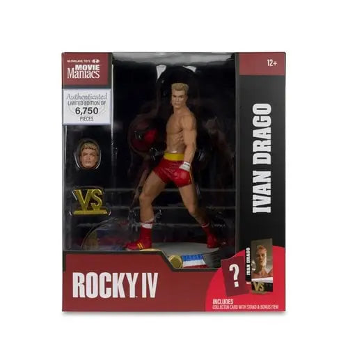McFarlane Toys Movie Maniacs Limited Edition 6-Inch Scale Posed Figure - Select Figure(s) - Ivan Drago (Rocky IV)