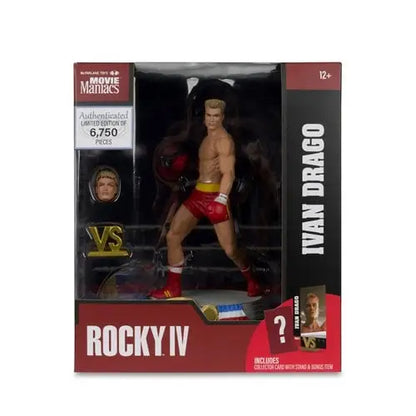 McFarlane Toys Movie Maniacs Limited Edition 6-Inch Scale Posed Figure - Select Figure(s) - Ivan Drago (Rocky IV)
