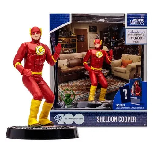 McFarlane Toys Movie Maniacs Limited Edition 6-Inch Scale Posed Figure - Select Figure(s) - The Big Bang Theory Sheldon