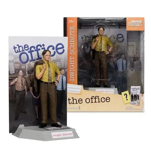 McFarlane Toys Movie Maniacs Limited Edition 6-Inch Scale Posed Figure - Select Figure(s) - Dwight Schrute - The Office