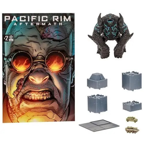 McFarlane Toys Pacific Rim Kaiju Wave 1 4-Inch Scale Action Figure with Comic Book - Select Figure(s) - Action & Toy