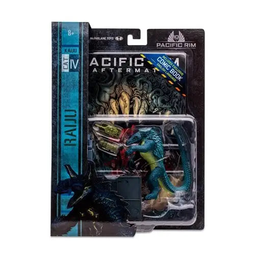 McFarlane Toys Pacific Rim Kaiju Wave 1 4-Inch Scale Action Figure with Comic Book - Select Figure(s) - Raiju - Action
