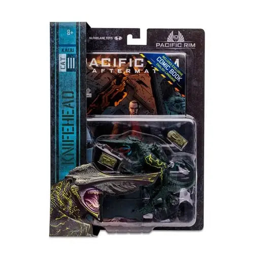 McFarlane Toys Pacific Rim Kaiju Wave 1 4-Inch Scale Action Figure with Comic Book - Select Figure(s) - Knifehead