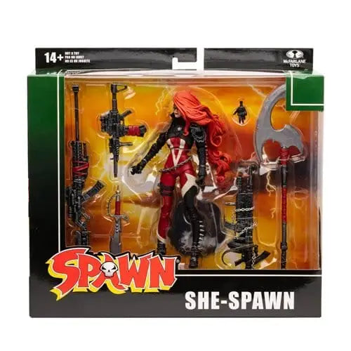 McFarlane Toys Spawn Deluxe 7-Inch Scale Action Figure - Select Figure(s) - She-Spawn - Action & Toy Figures