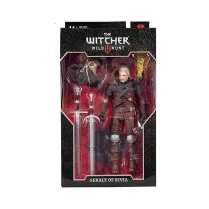 McFarlane Toys The Witcher 3: The Wild Hunt 7-Inch Scale Action Figure - Select Figure(s) - Geralt of Rivia Wolf Armor