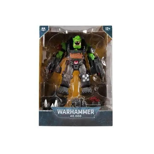 McFarlane Toys Warhammer 40,000 Megafig Action Figure - Select Figure(s) - Ork Meganob with Buzzsaw - Action & Toy