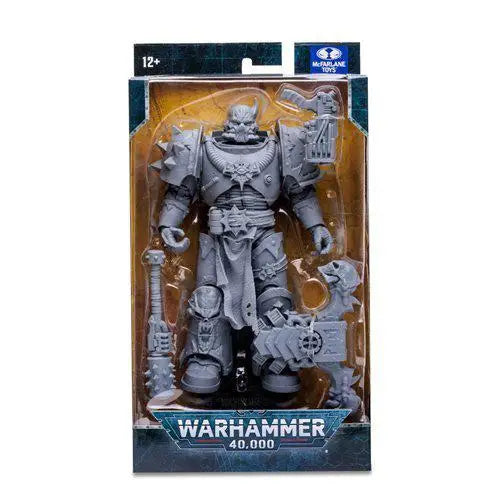 McFarlane Toys Warhammer 40000 7-Inch Action Figure - Select Figure(s) - Chaos Space Marine (Artist Proof) - Action &