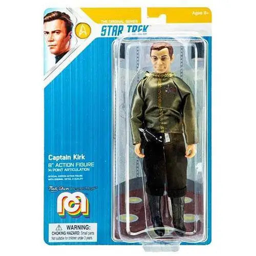 Mego 8 inch Action Figure Star Trek - Select Figure(s) - Captain Kirk - Toys & Games
