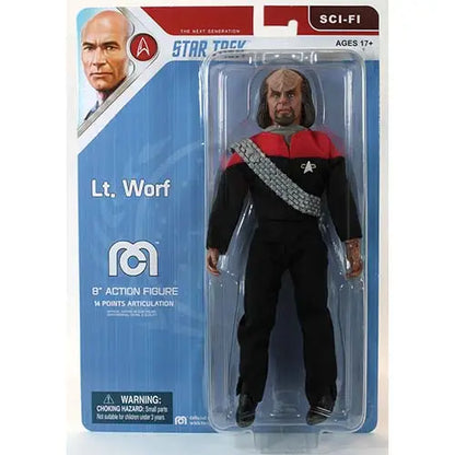Mego 8 inch Action Figure Star Trek - Select Figure(s) - Lieutenant Worf - Toys & Games