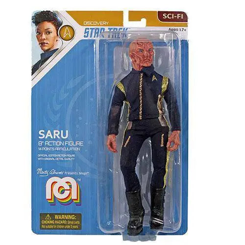 Mego 8 inch Action Figure Star Trek - Select Figure(s) - Saru - Toys & Games