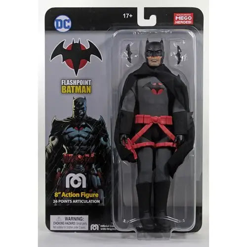 Mego Action Figure 8 Inch - DC - Select Figure(s) - Flashpoint Batman - PREVIEWS Exclusive - Action & Toy Figures
