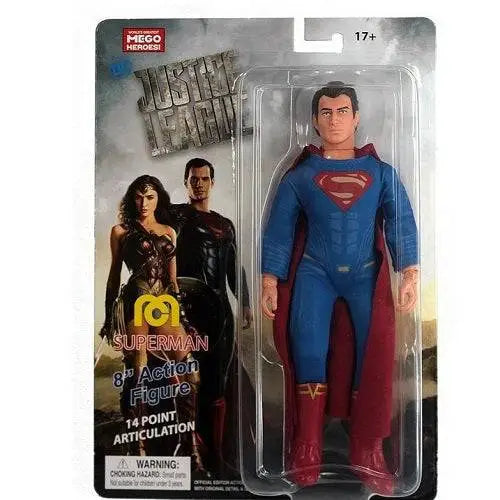 Mego Action Figure 8 Inch - DC - Select Figure(s) - Henry Cavill Superman - Action & Toy Figures