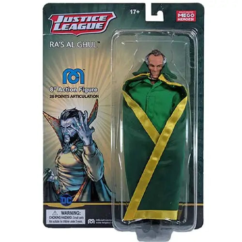 Mego Action Figure 8 Inch - DC - Select Figure(s) - Ra’s al Ghul - Action & Toy Figures