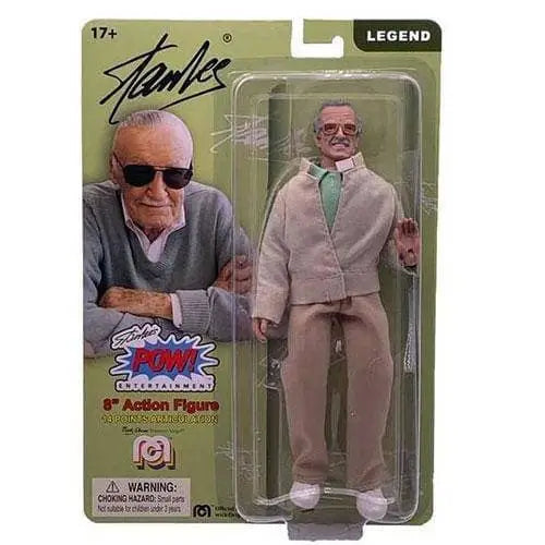 Mego Action Figure 8 Inch Stan Lee - Select Figure(s) - Legend Stan Lee - Toys & Games