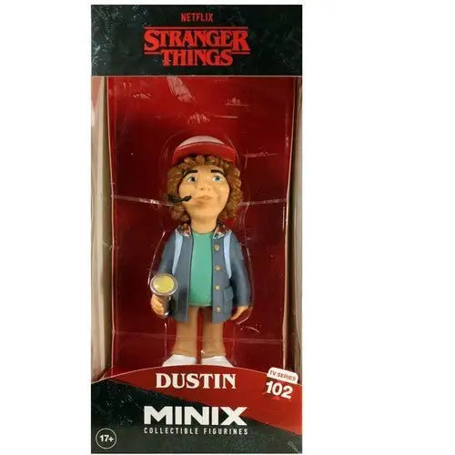 Mego Minix Stranger Things Vinyl Figure - Select Figure(s) - Dustin - Action & Toy Figures