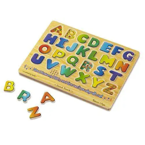 Melissa & Doug - Alphabet Sound Puzzle - Toys & Games