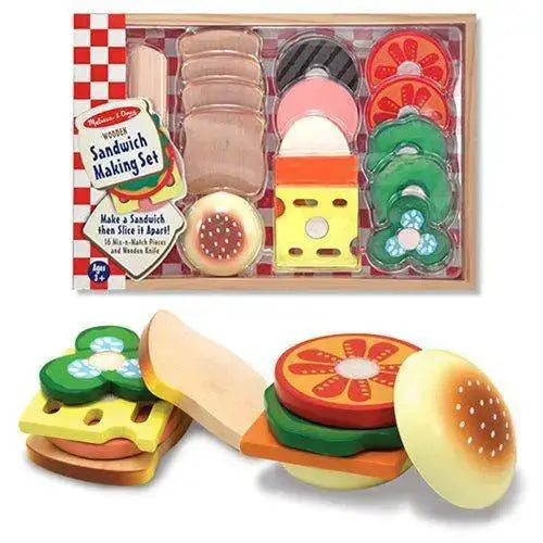 Melissa & Doug - Sandwich Making Set - Toys & Games