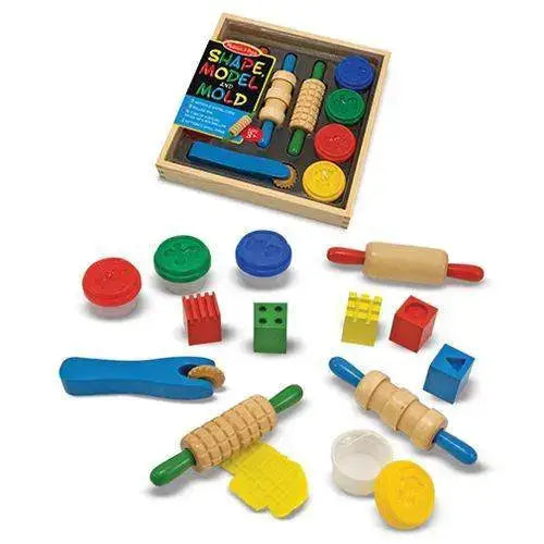 Melissa & Doug - Shape Model And Mold Clay Set - Toys & Games