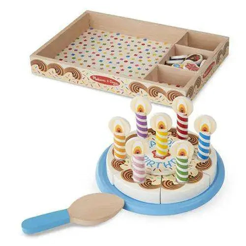 Melissa & Doug - Wooden Birthday Cake - Toys & Games