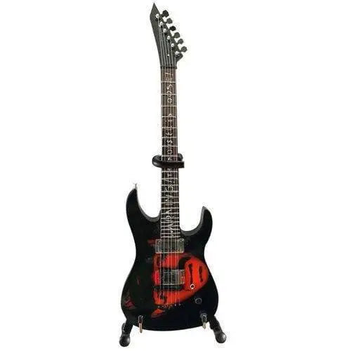 Metallica Kirk Hammet Frankenstein Miniature Guitar Replica - Action & Toy Figures