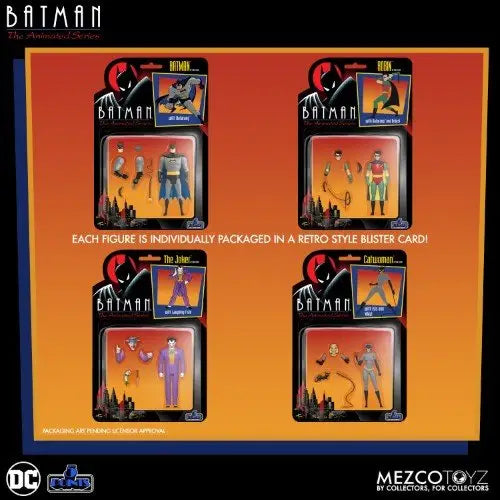 Mezco Toyz DC Batman The Animated Series 5 Points Action Figure - Select Figure(s) - Action & Toy Figures