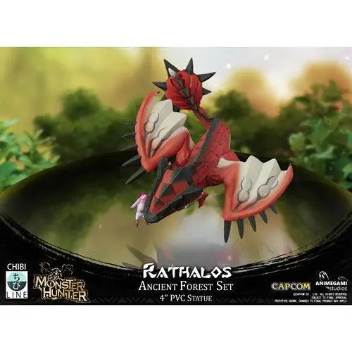 Monster Hunter Limited Edition Rathalos 4-Inch Statue - Action Figure
