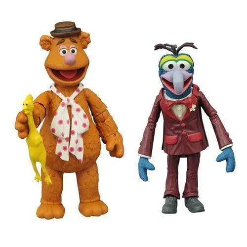 Muppets Action Figure 2-Pack - Select Figure(s) - Series 1 Gonzo and Fozzie - Action & Toy Figures