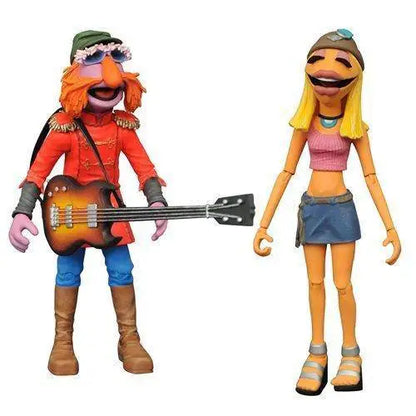 Muppets Action Figure 2-Pack - Select Figure(s) - Series 3 Floyd and Janice - Action & Toy Figures