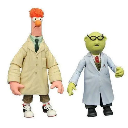 Muppets Action Figure 2-Pack - Select Figure(s) - Series 2 Bunson & Beaker - Action & Toy Figures
