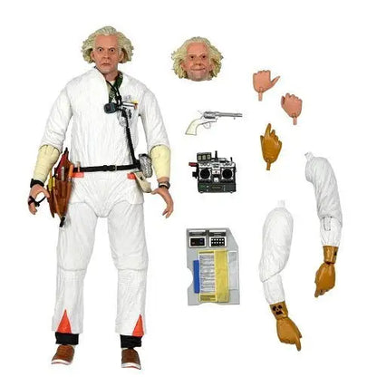 NECA Back to the Future Ultimate 7’’ Action Figure - Select Figure(s) - Ultimate Doc Brown III (1985) - Action & Toy
