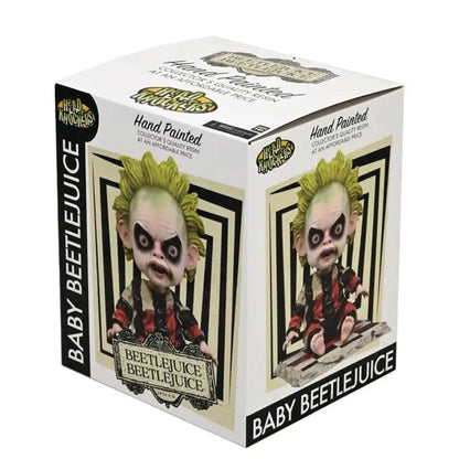 NECA Knocker Bobble Head - Select Figure(s) - Beetlejuice Beetlejuice - Baby Beetlejuice - Toys & Games