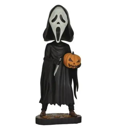 NECA Knocker Bobble Head - Select Figure(s) - Ghost Face with Pumpkin - Toys & Games