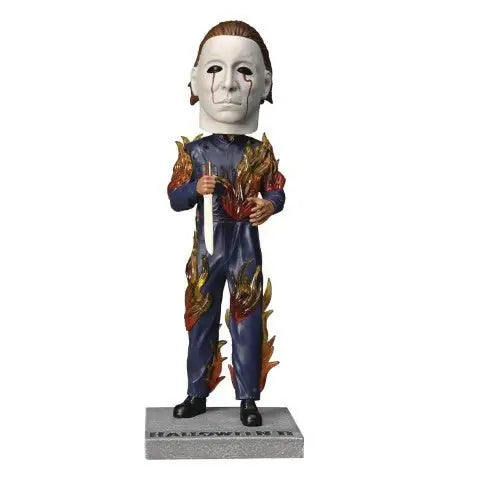 NECA Knocker Bobble Head - Select Figure(s) - Halloween 2 Michael Myers - Toys & Games